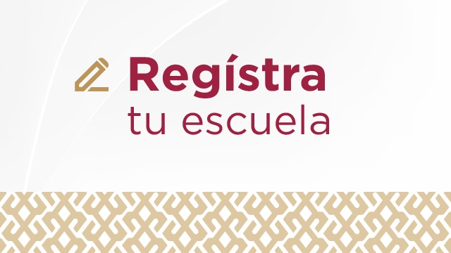 REGISTRA TU ESCUELA